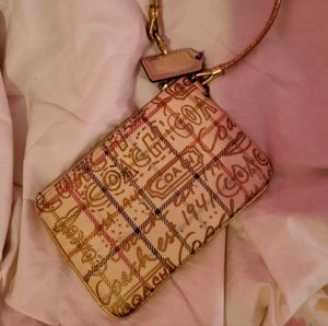 Authentic Coach Wristlet